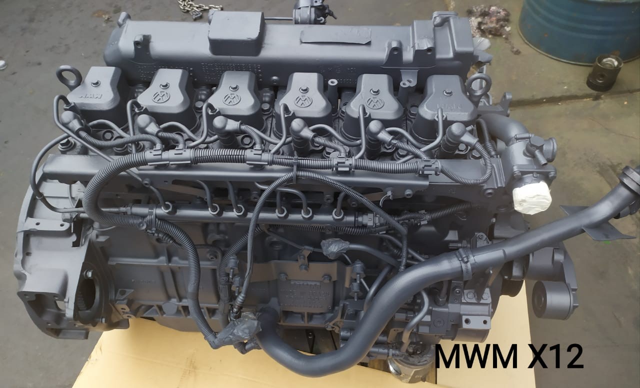 MOTOR MWM X12 Retífica de motores de caminhões canavieiros, colhedoras e tratores em Ribeirão
